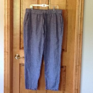 Saks Fifth Avenue 100% linen pants size XL